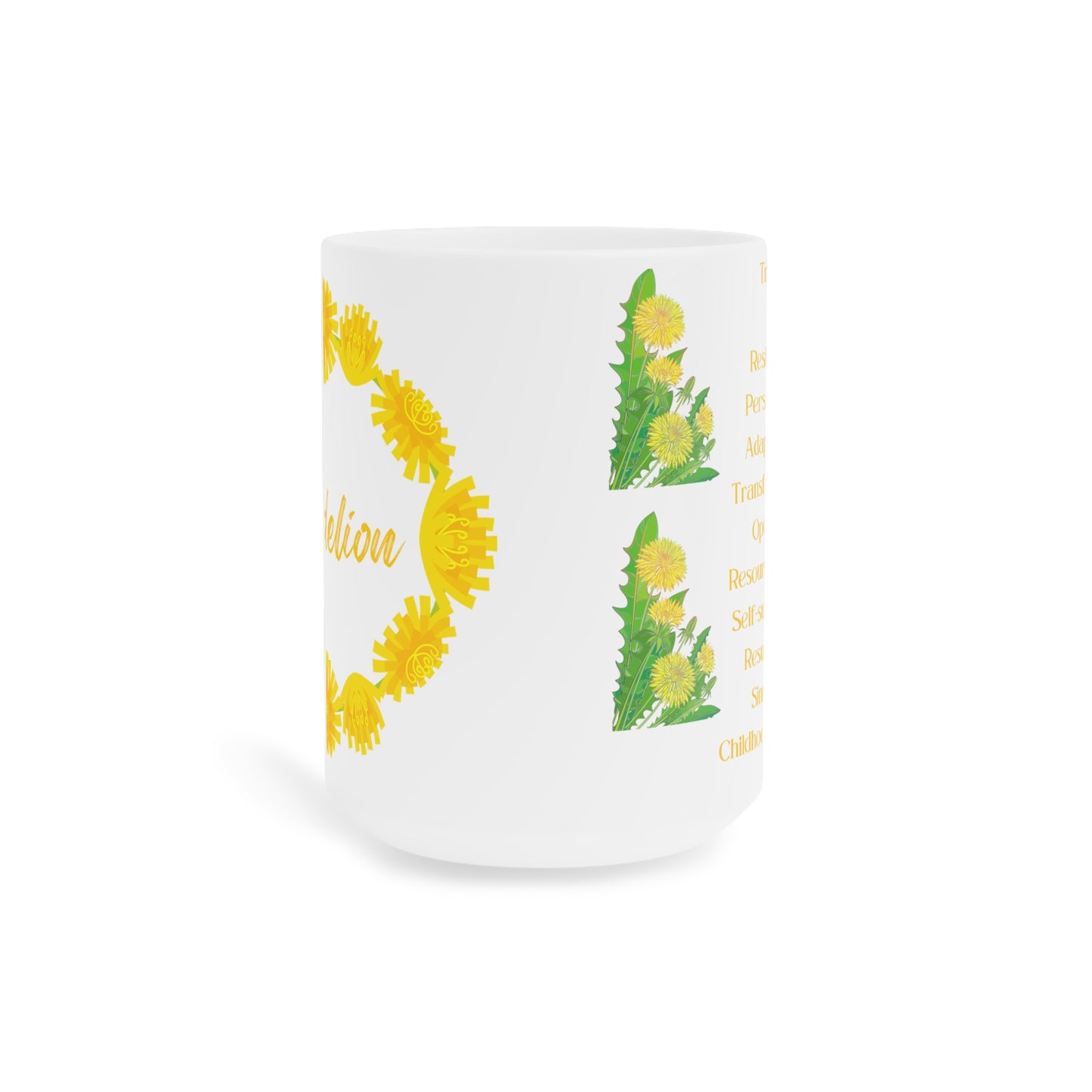 Dandelion Daydream Ceramic Mug