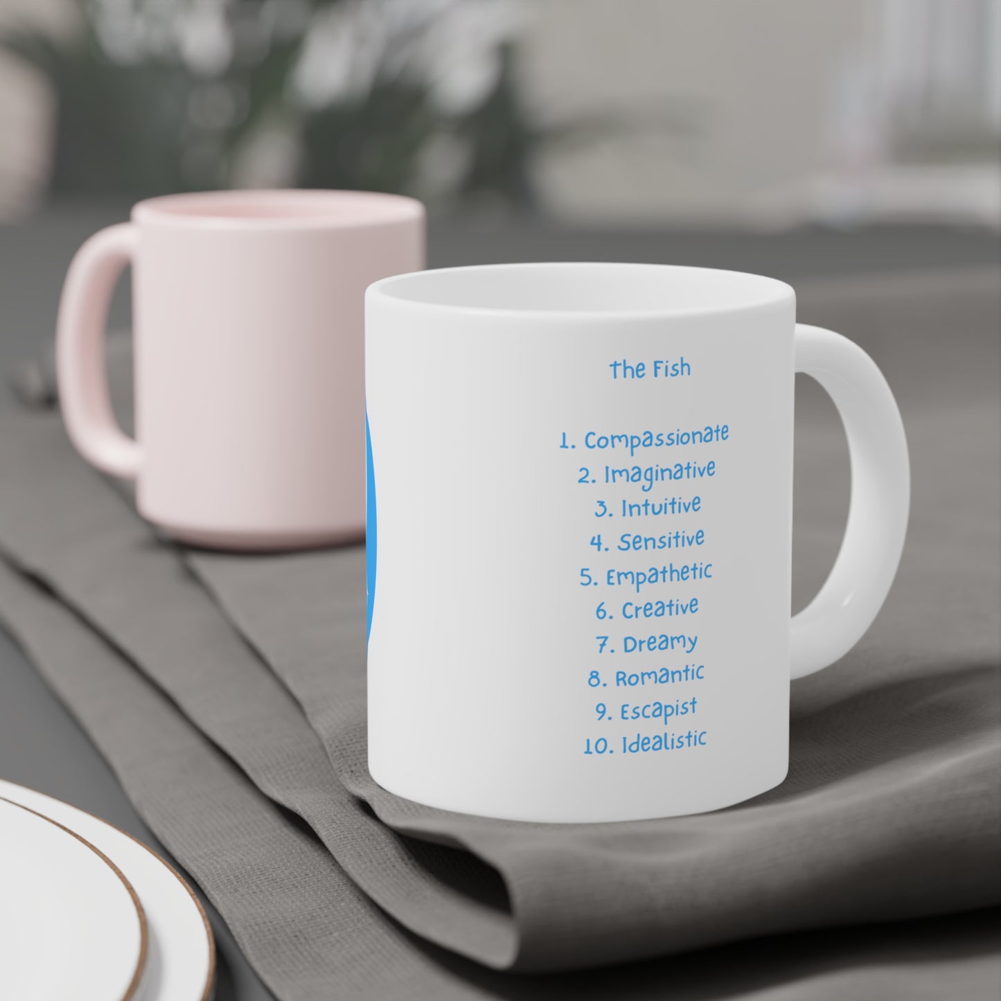 Zodiac Coffee Mug: Pisces Edition