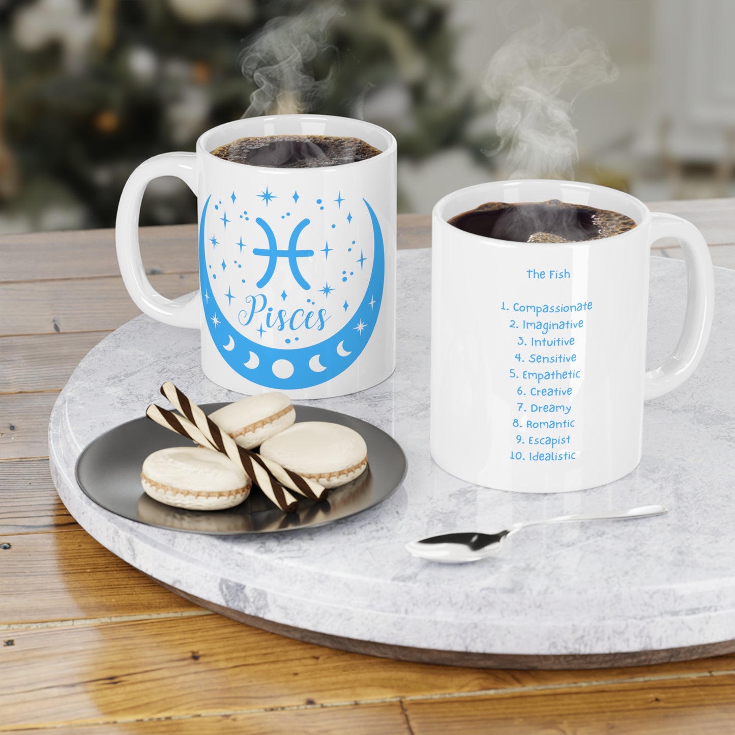 Zodiac Coffee Mug: Pisces Edition