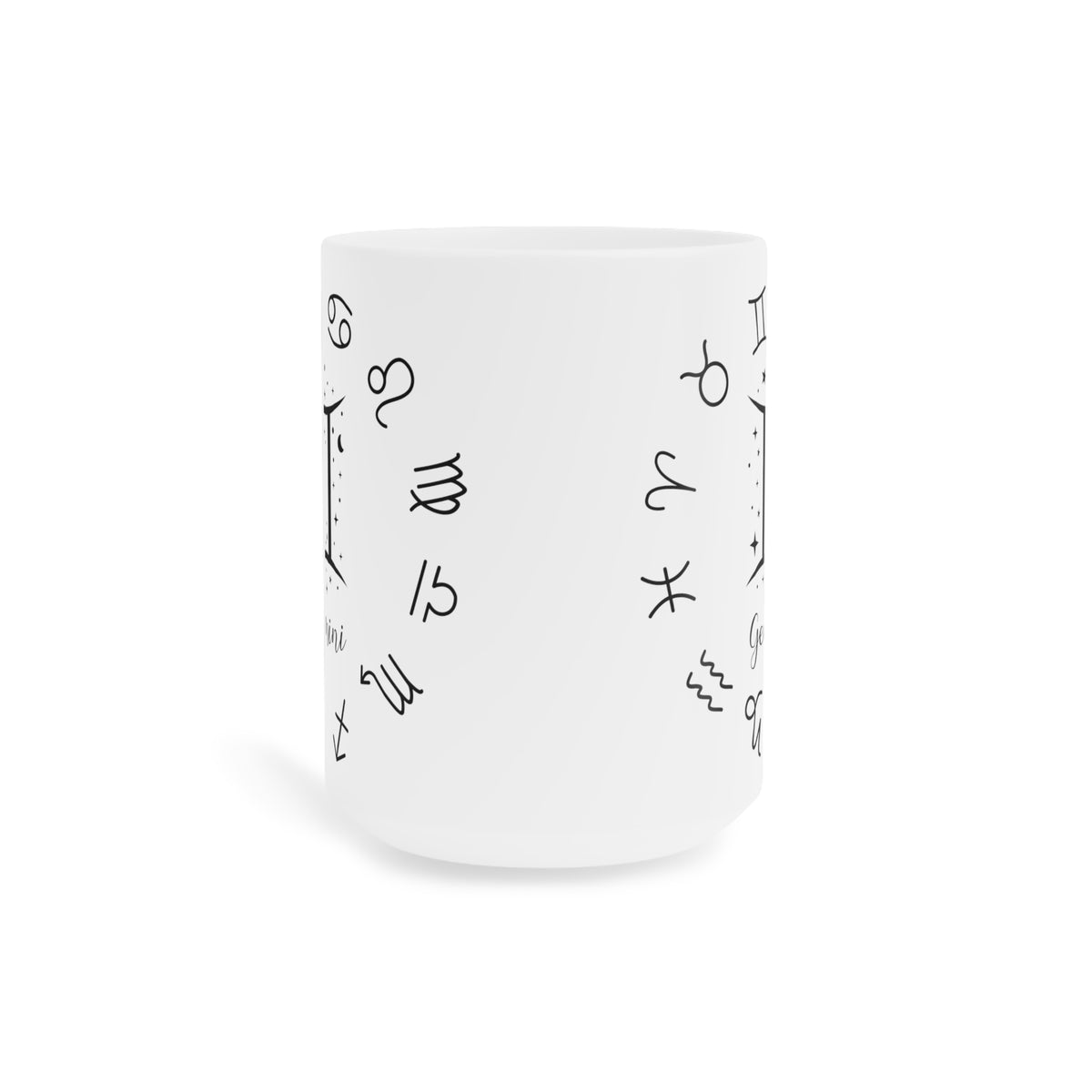 Zodiac Coffee Mug Star Sign: Gemini Edition