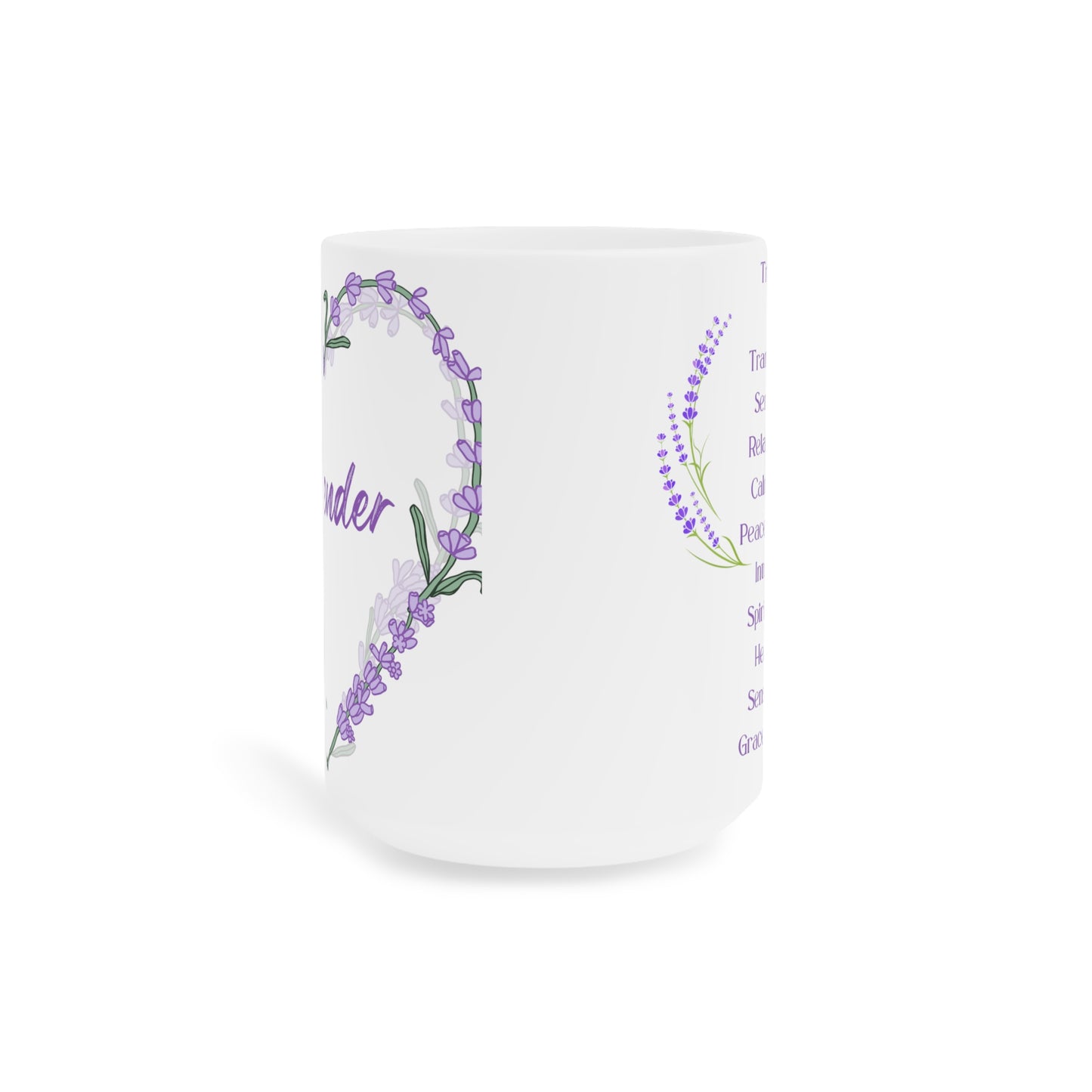 Lavender Serenity Ceramic Mug