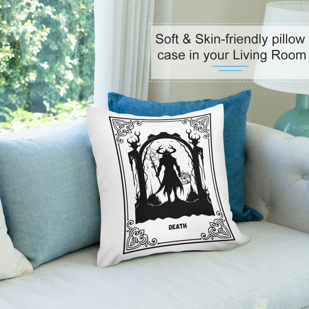 Plush pillow case\-DEATH