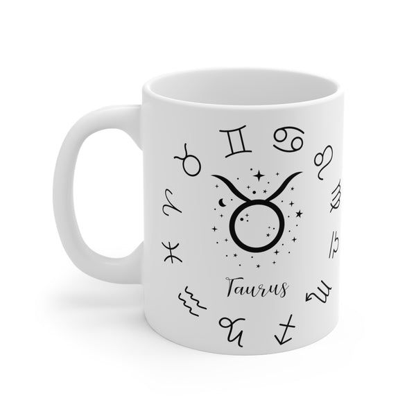 Zodiac Coffee Mug Star Sign: Taurus Edition