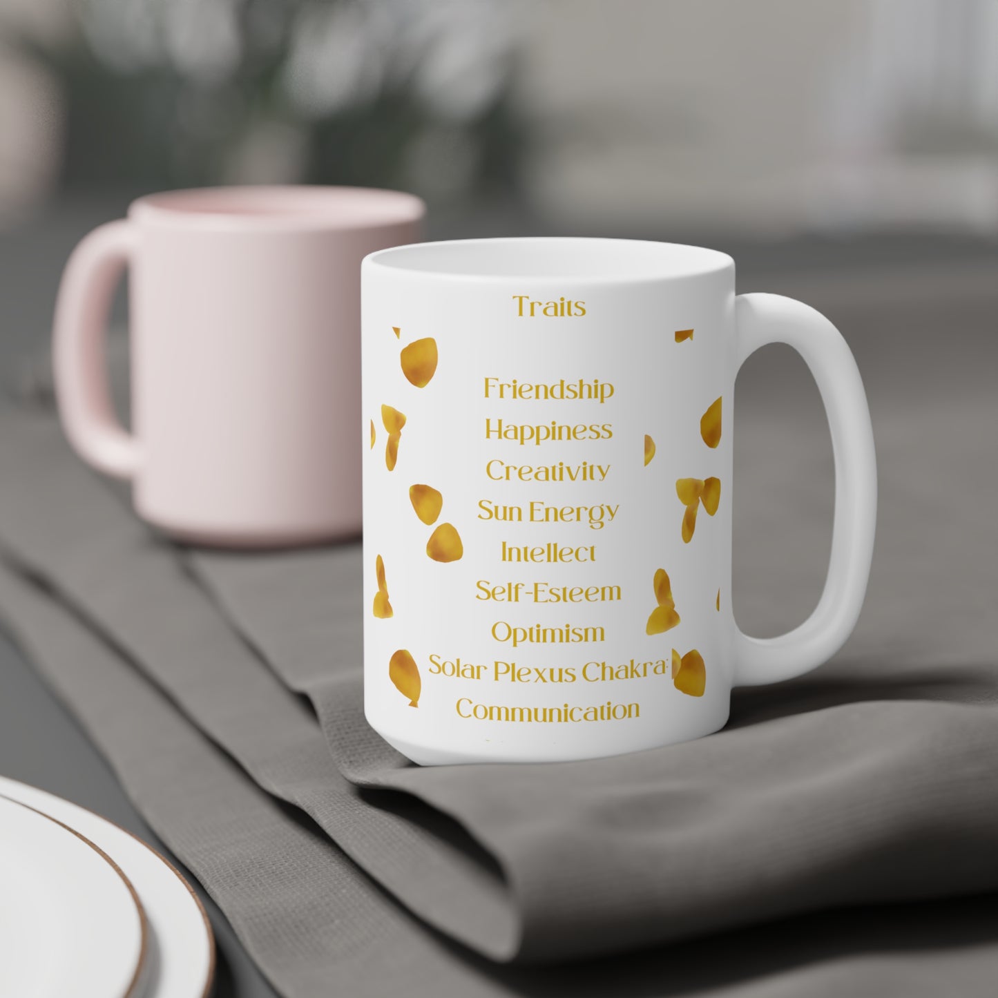 Sunshine Rose Ceramic Mug