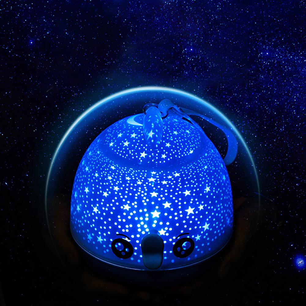 Stellar Custom LED Rotating Star Projection Lamp - Night Light