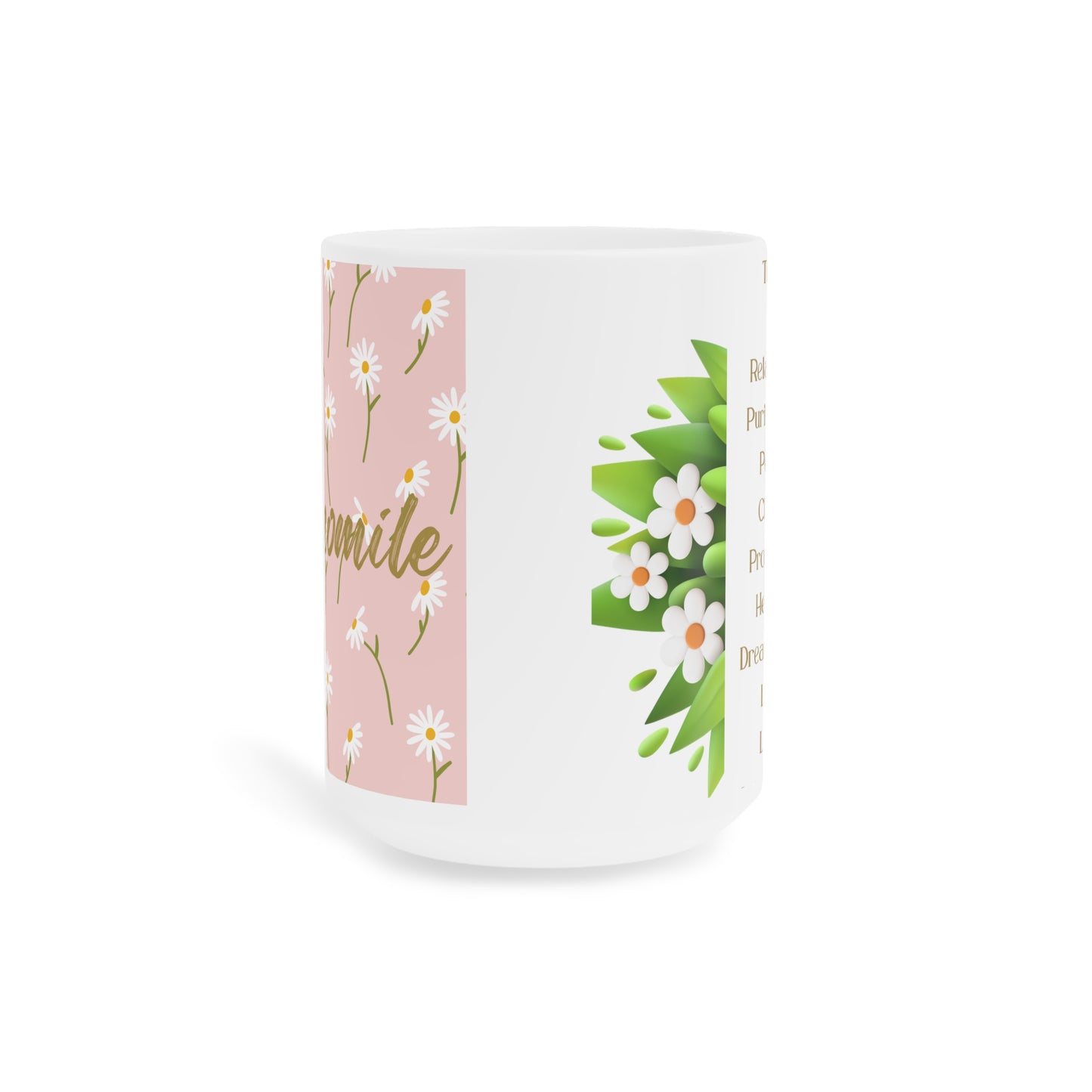 Chamomile Calm Ceramic Mug