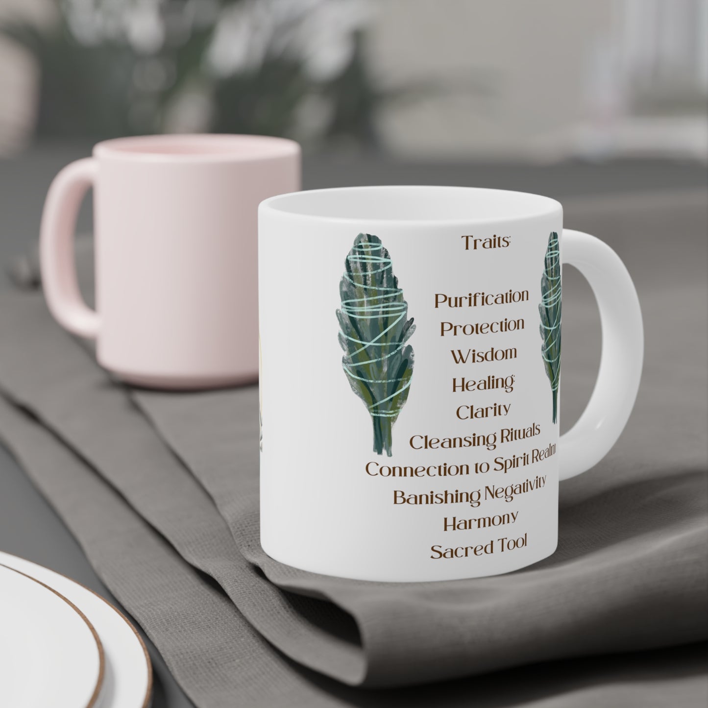 Sage Wisdom Ceramic Mug