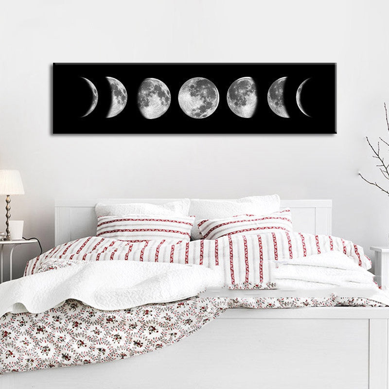 Moon Phases Diamond Art: Full Square Cross Stitch Kit