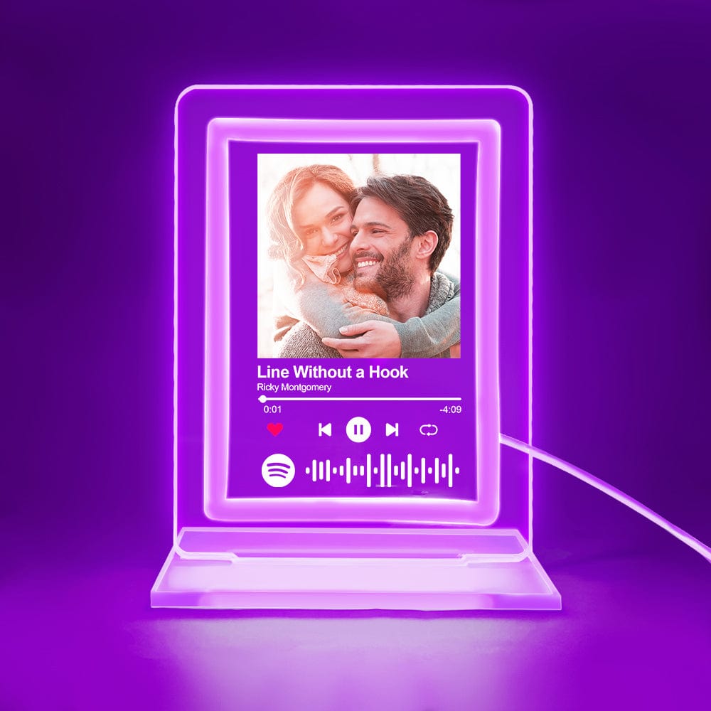 Celestial Custom Spotify Night Light - Personalized Music Plaque