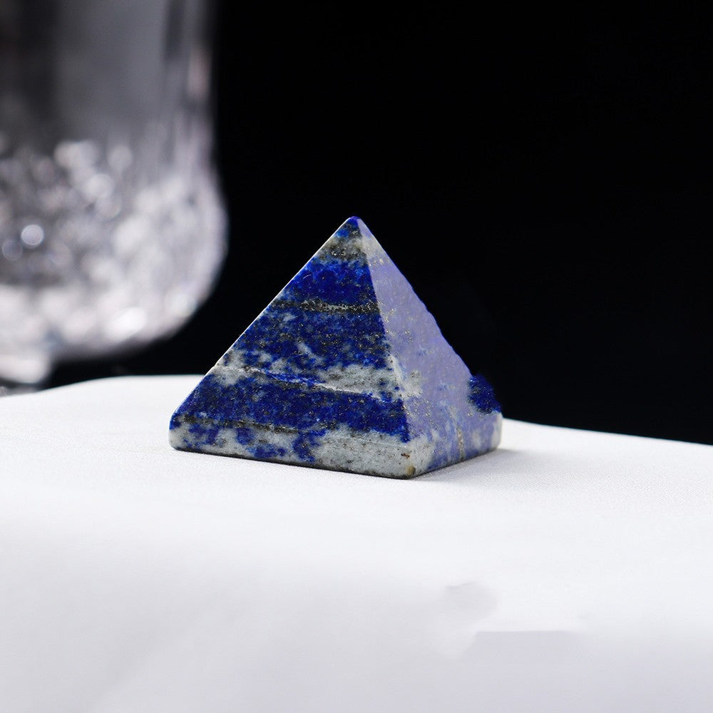 Colorful Crystal Pyramid Gem