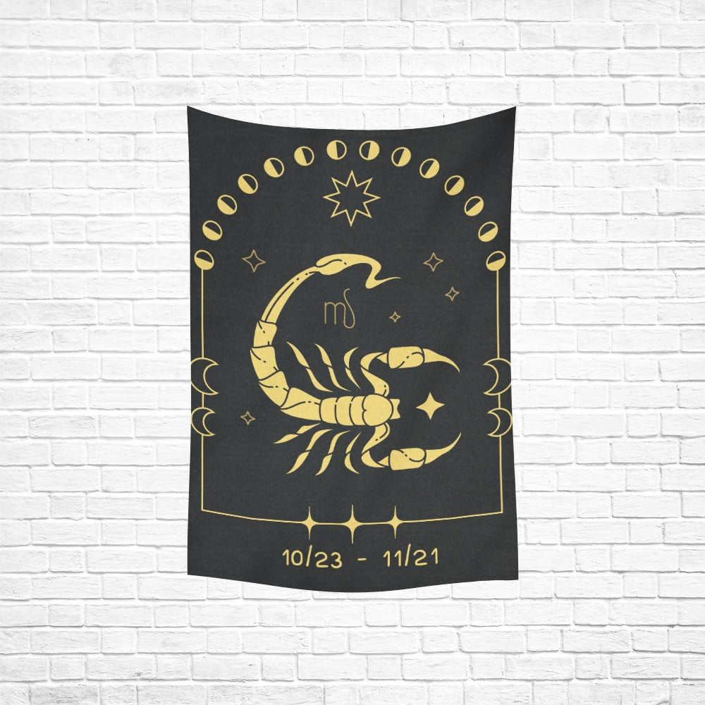 Scorpio Mystic Power Tapestry