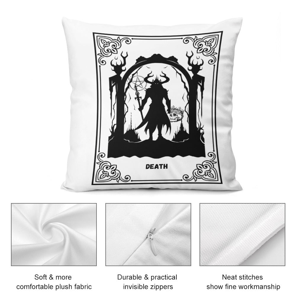 Plush pillow case\-DEATH