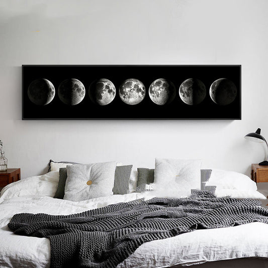 Moon Phases Diamond Art: Full Square Cross Stitch Kit