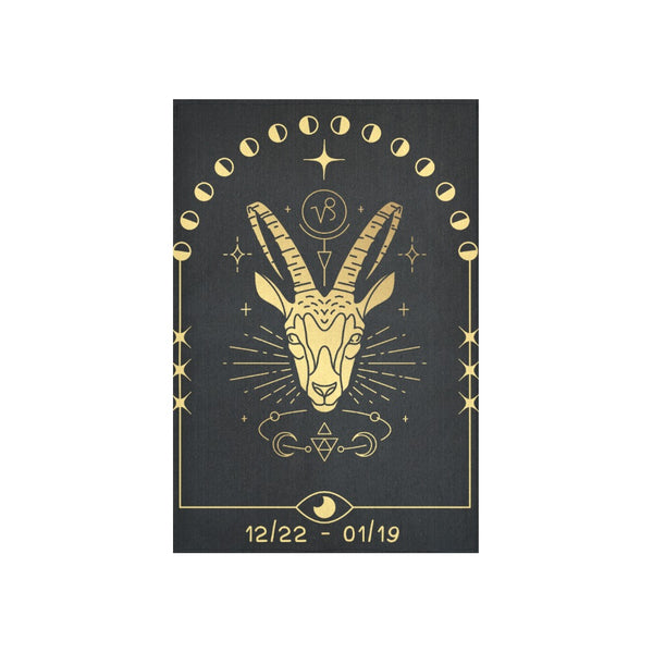 Capricorn Celestial Goat Tapestry