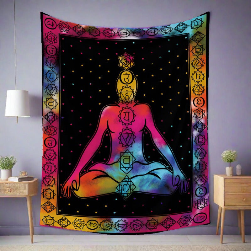 Custom Boho Mandala Spirit Tapestry