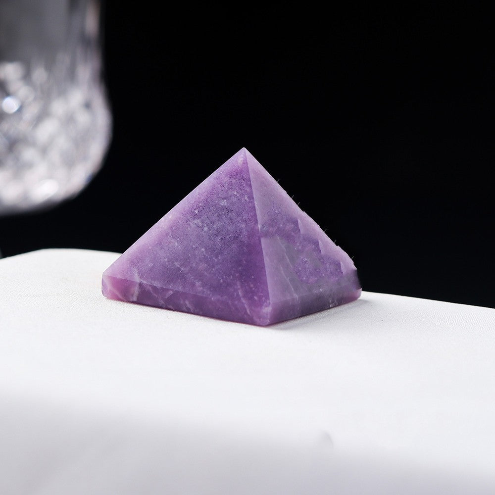 Colorful Crystal Pyramid Gem