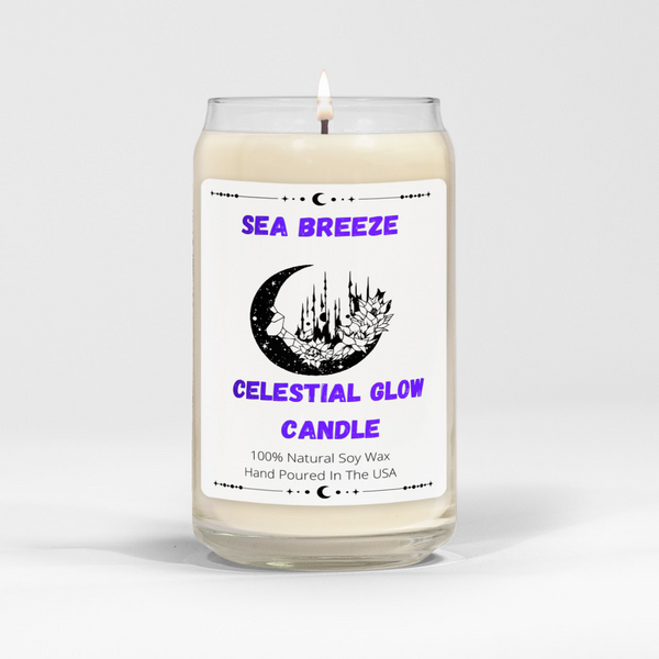 Sea Breeze Celestial Glow Candle