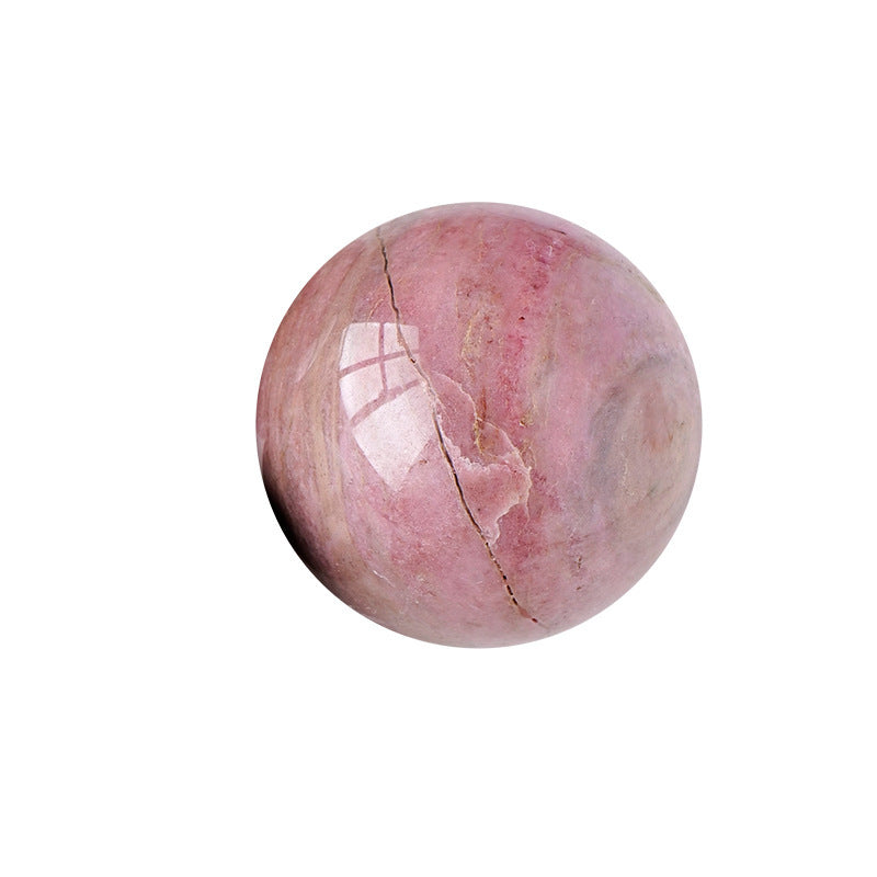 Rose Quartz Crystal Sphere Decor