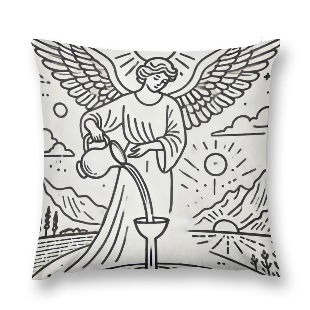 Temperance Tarot Plush Pillowcase