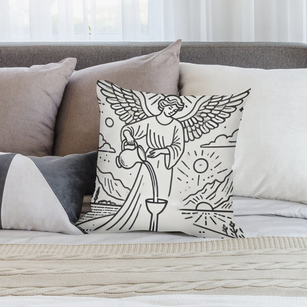 Temperance Tarot Plush Pillowcase