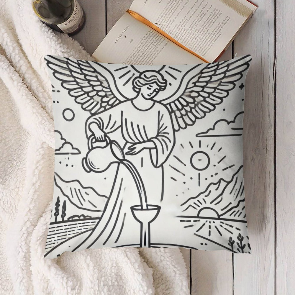 Temperance Tarot Plush Pillowcase