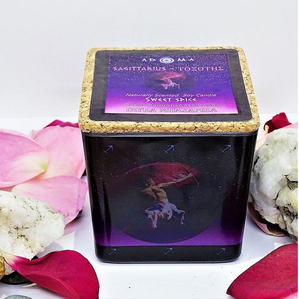 AROMA SAGITTARIUS – SOY CANDLE