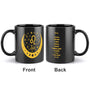 Leo Zodiac Coffee Mug – Black Edition