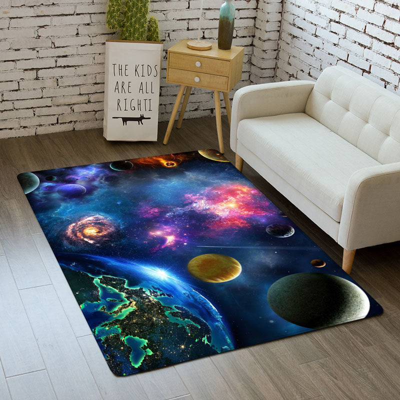 Starry Night Flannel Rug