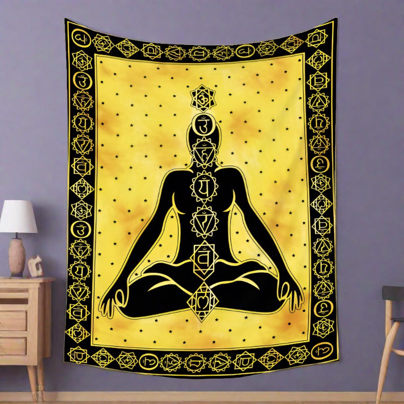 Custom Boho Mandala Spirit Tapestry