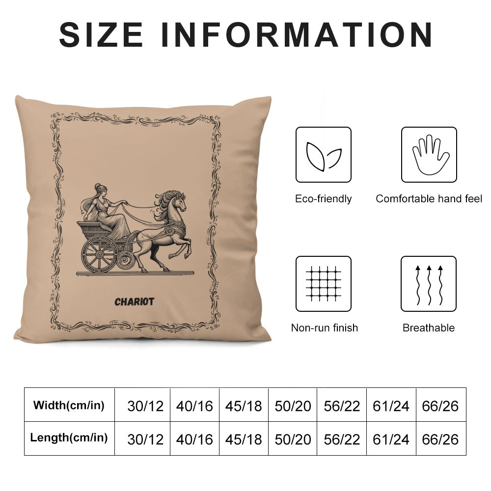 Celestial Plush Throw Pillow Case - CHARIOT