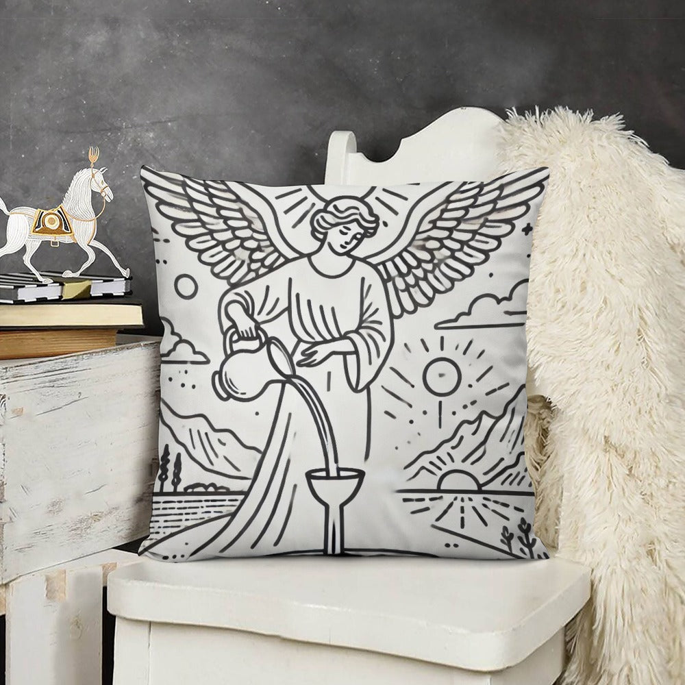 Temperance Tarot Plush Pillowcase