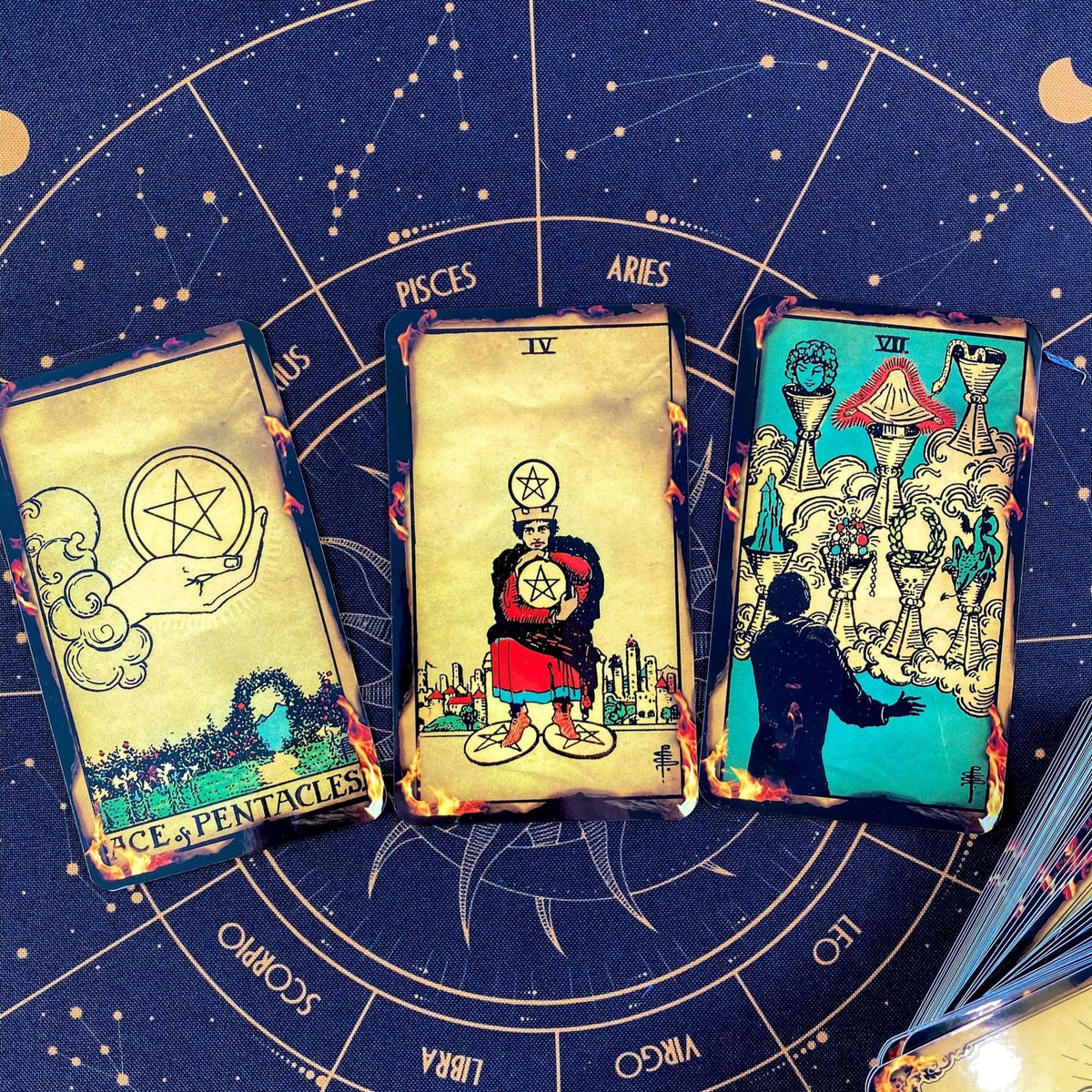 Fire Tarot Deck