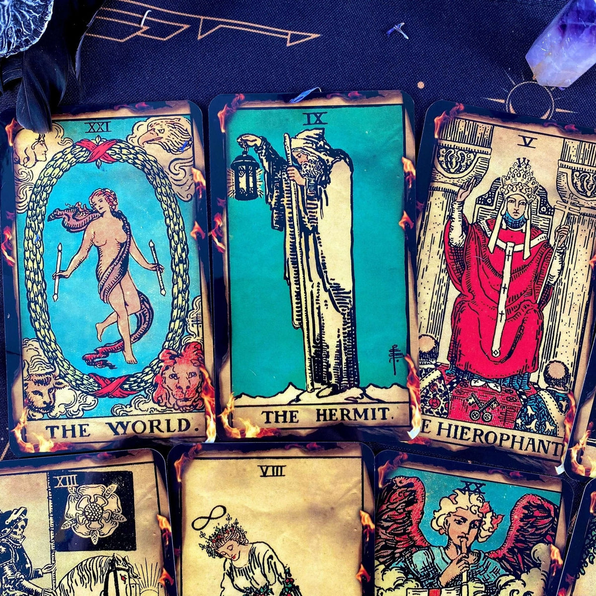 Fire Tarot Deck