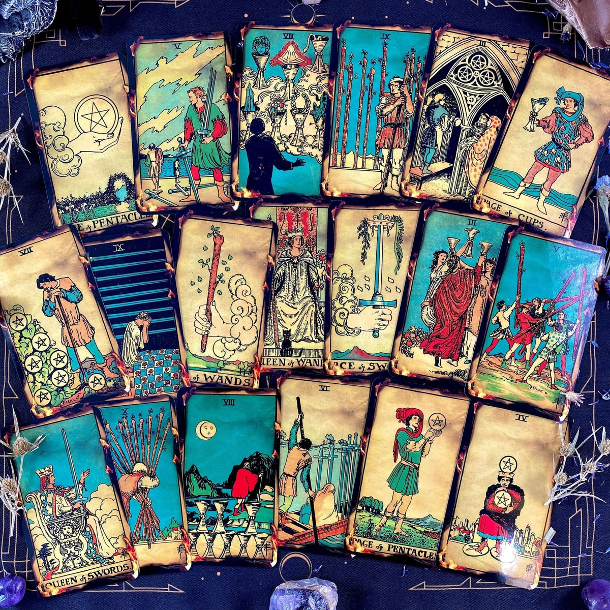 Fire Tarot Deck