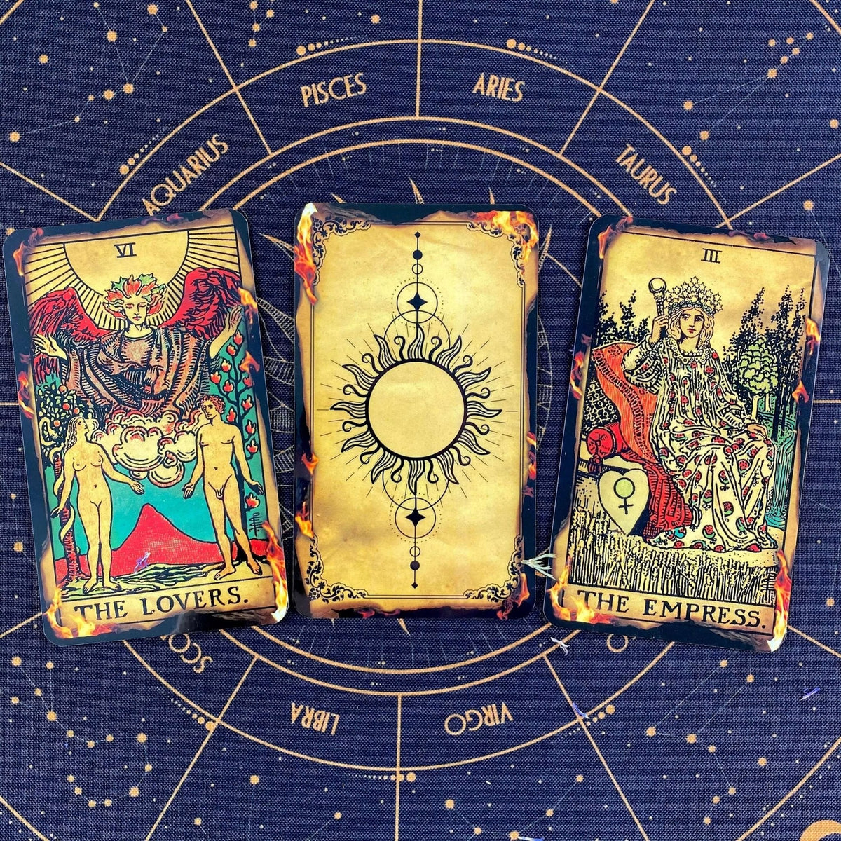 Fire Tarot Deck