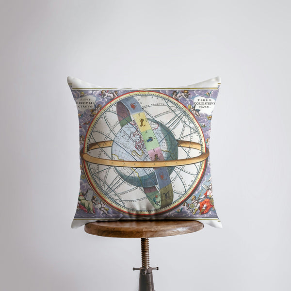 Astrology Map | Constellation | Throw Pillow | Planets Decor  | Map of