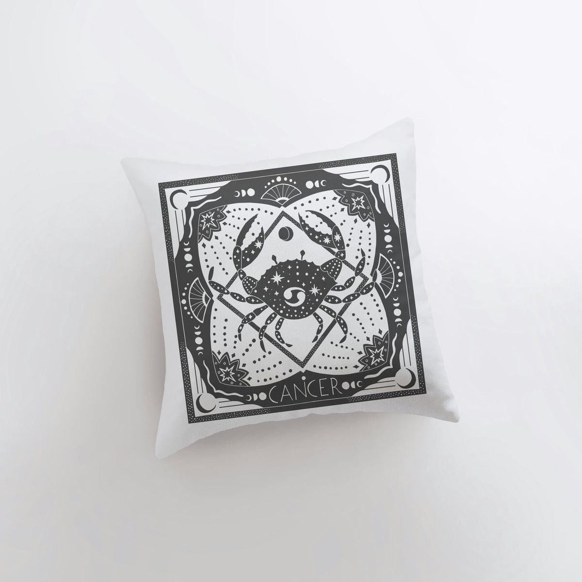 Cancer | Zodiac | Stars | Astrology | Throw Pillow  | Map of the Stars